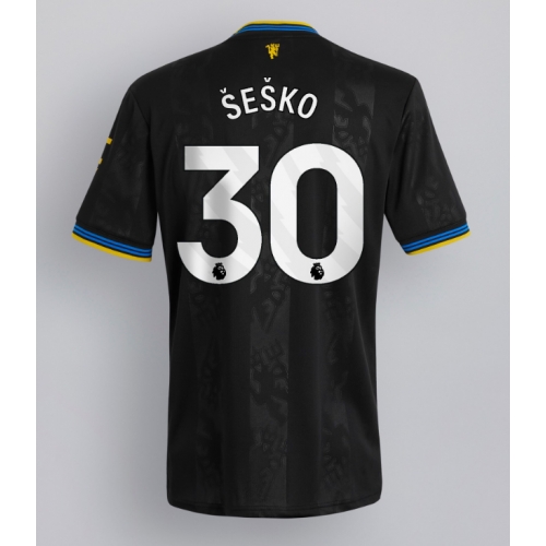 Billige Fotballdrakt Manchester United Benjamin Sesko #30 Replika Tredjedrakt 2025-26 Kortermet Billige Fotballdrakt Manchester United Benjamin Sesko #30 Replika Tredjedrakt 2025-26 Kortermet